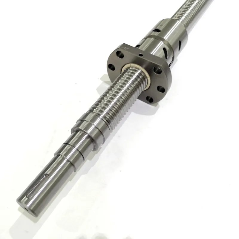 Factory Price Custom C3 C5 High Precision Double Ballscrew Nut 3210 3205 Ground Heavy Load Ball Screw