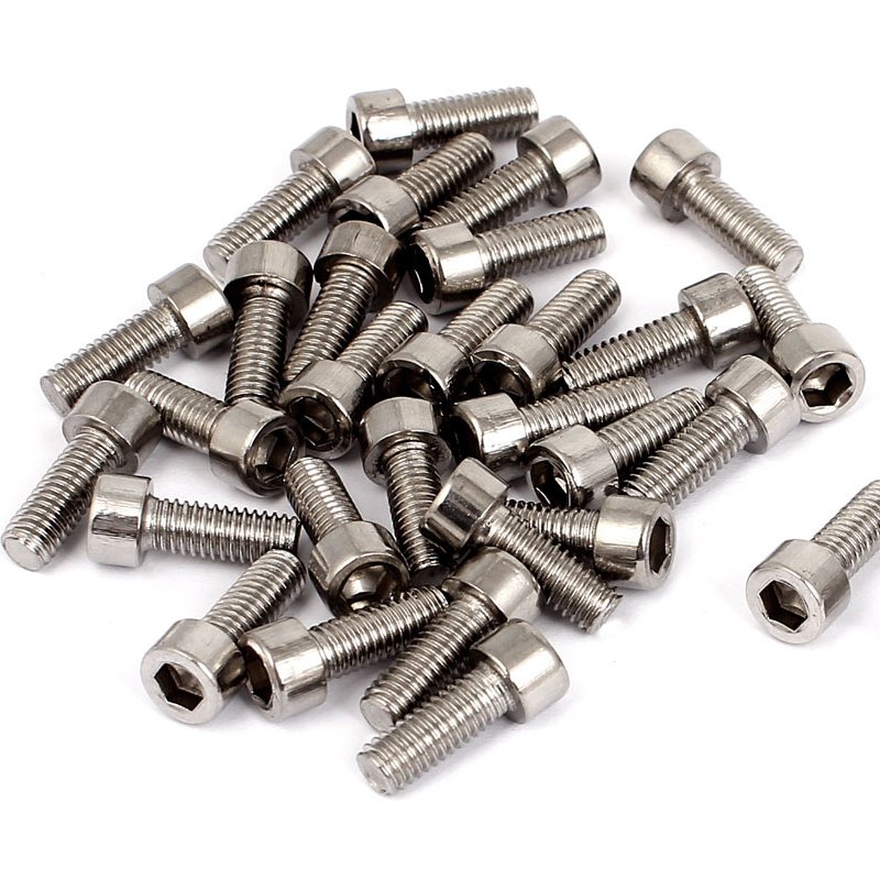 Fastener Manufacture DIN912 M6 Screw Stainless Steel Socket Cap Screws