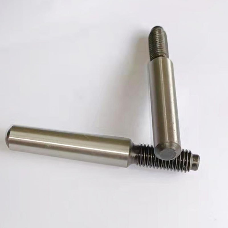 High Precision Parts Metal Fabrication Taper Pins Custom With External Thread