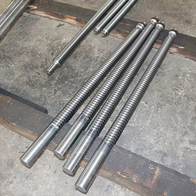 precision leadscrew for worm gear Variable diameter rectangular lead screw 3M 5M length M20