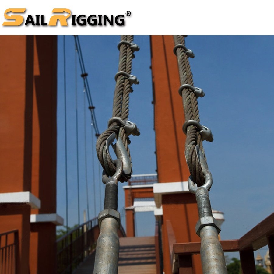 Turnbuckle Screws Manufacturers Open Body Heavy Duty Wire Rope Turnbuckle Tensioner General Rigging Hardware