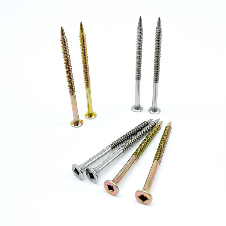 Robertson Screw Stainless Steel Flat Bugle Head Square Socket Drive Deck Screws for Wholesale