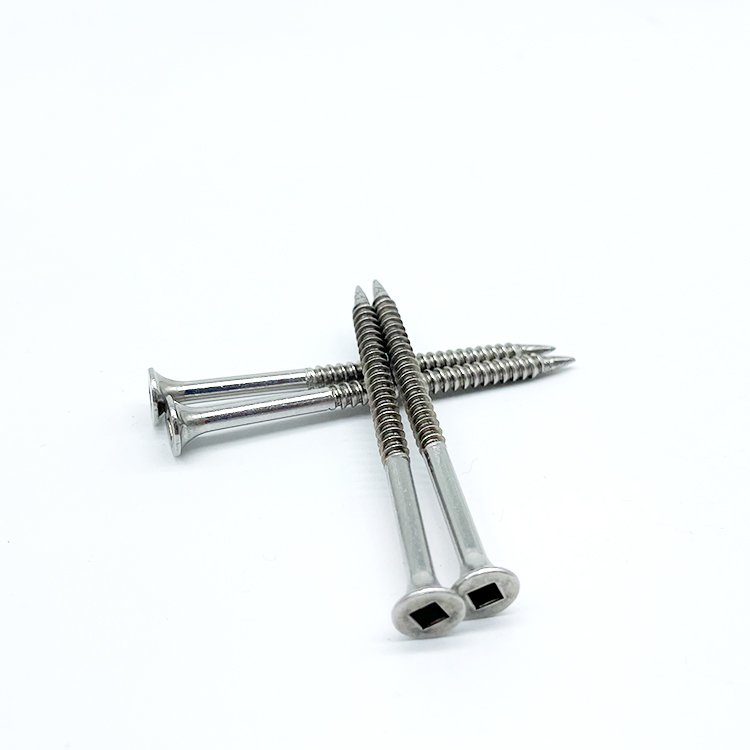 Robertson Screw Stainless Steel Flat Bugle Head Square Socket Drive Deck Screws for Wholesale