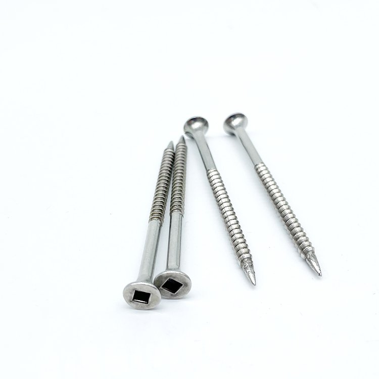 Robertson Screw Stainless Steel Flat Bugle Head Square Socket Drive Deck Screws for Wholesale