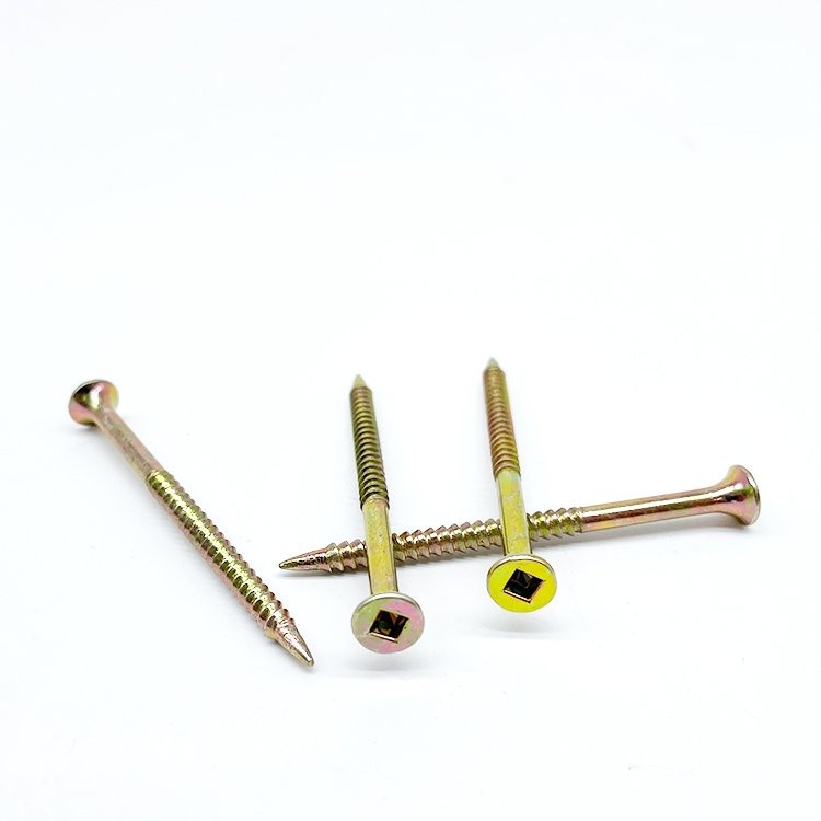 Robertson Screw Stainless Steel Flat Bugle Head Square Socket Drive Deck Screws for Wholesale