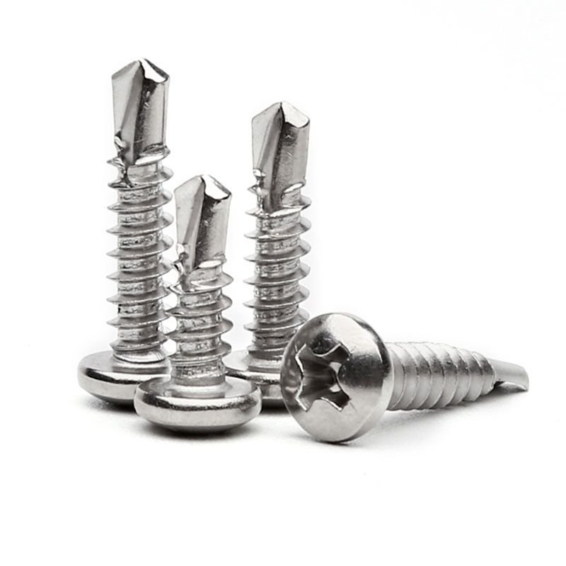 304 316 410 Stainless Steel DIN7504N Phillips Drive Pan Head Self Tapping Drilling screws for metal