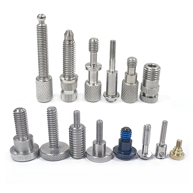 Custom Precision Reducer Adapter Brass Iron Aluminum Alloy Stainless Steel Knurl Insert External Thread Shoulder Grub Screw Bolt