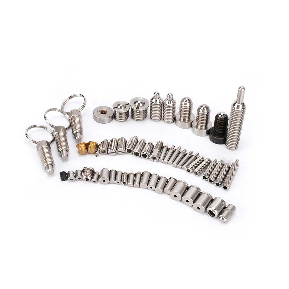 Factory Supply Stocked Stainless Steel Pin Spring Loaded Plunger Spring Loaded Plunger Spring Ball Plunger