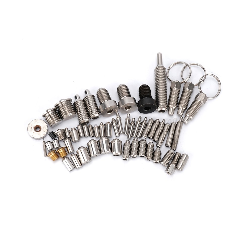 Factory Supply Stocked Stainless Steel Pin Spring Loaded Plunger Spring Loaded Plunger Spring Ball Plunger