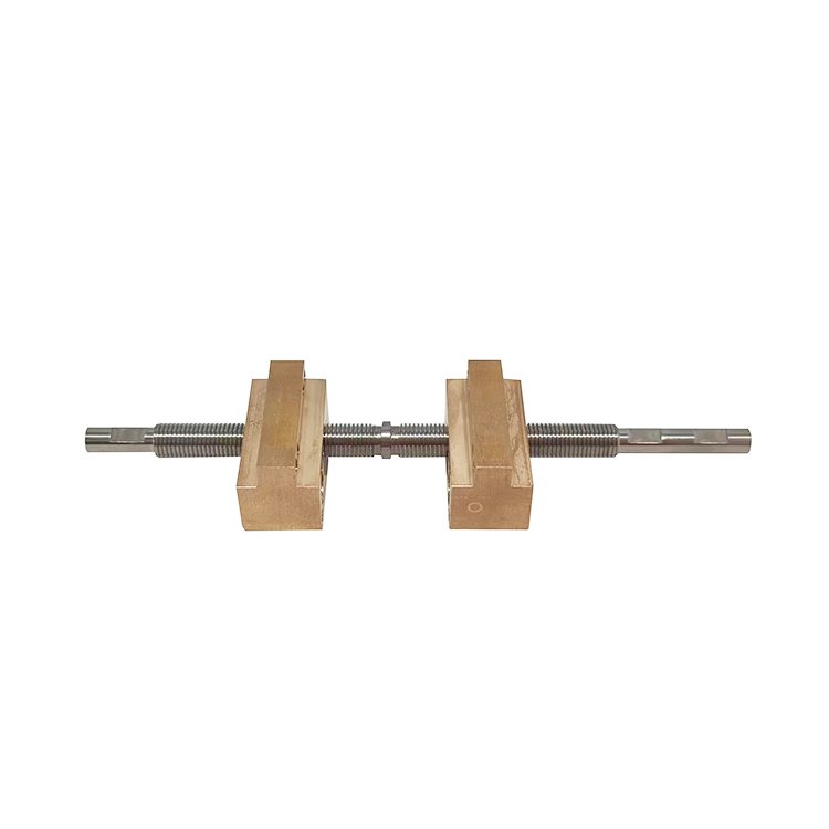 Customized Tr8 Double Direction 8 mm Trapezoidal Lead Screw with Double Brass Nuts