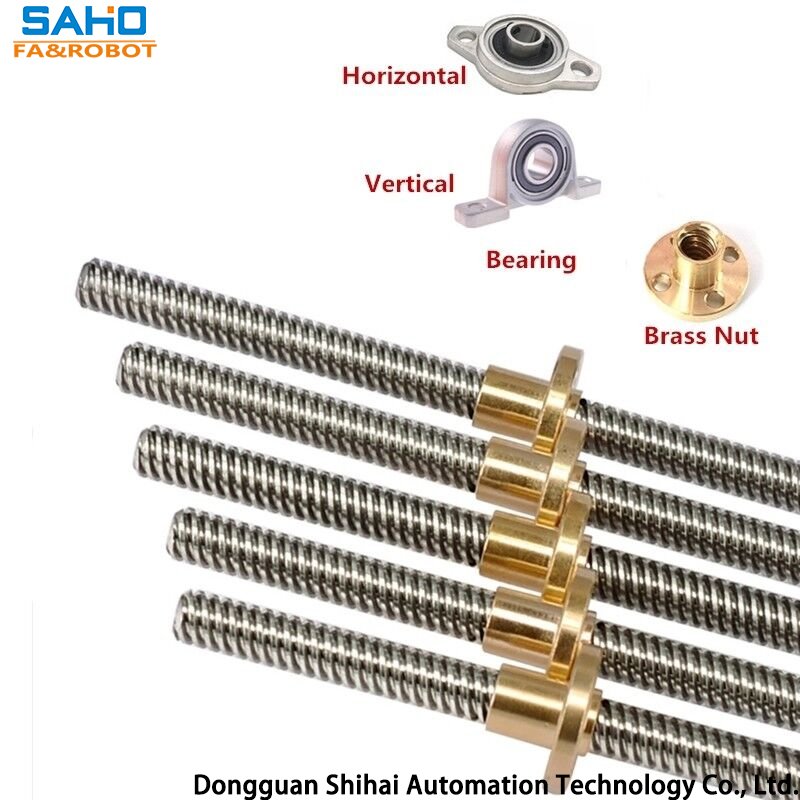 High precision C5 C7 leadscrew or ball screw multi-size for linear axis linear module