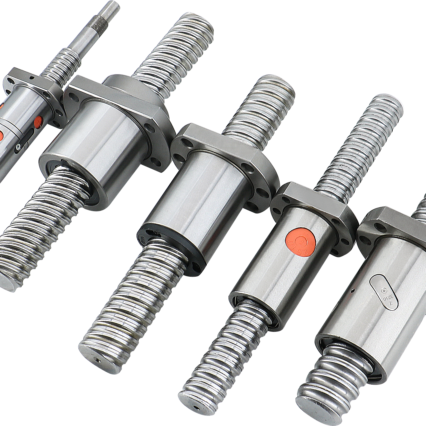 HLTNC High Precision Left Hand Thread CNC Ball Screw SFU 2005 With Flange Single Ball Nut For CNC linear guide module ball screw