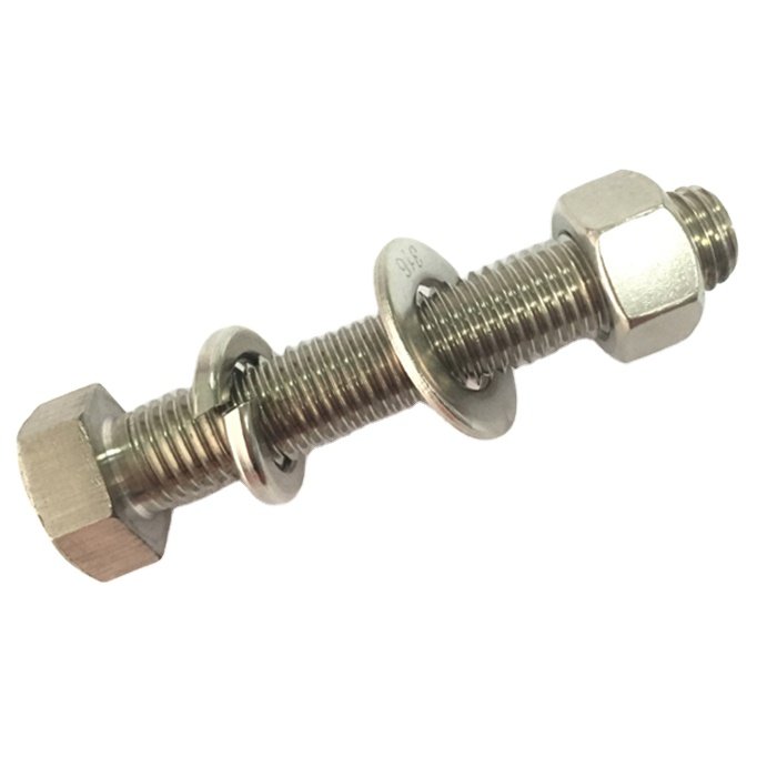 Factory price stainless steel astm 304 316 316L 410 hex bolt and nut