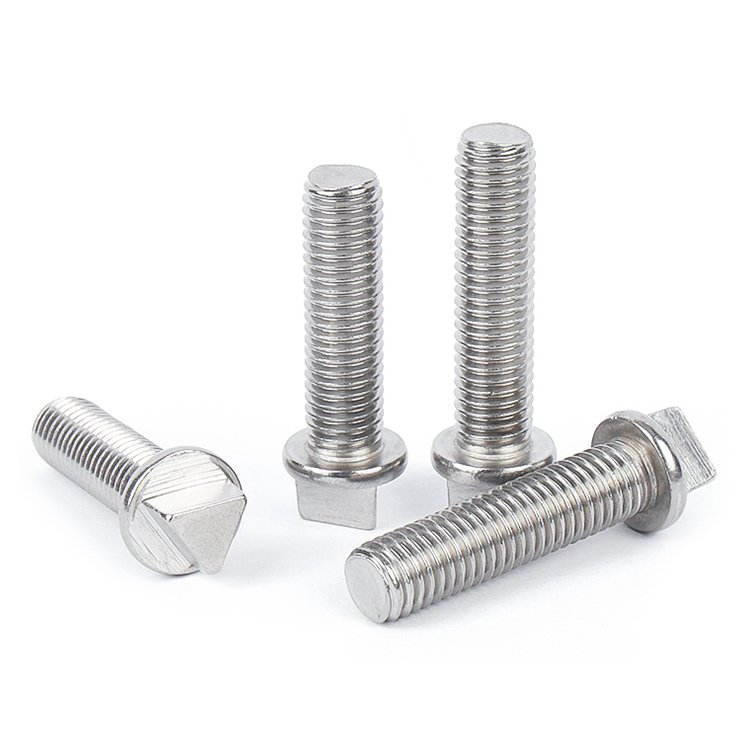 304 Stainless Steel Outside Triangle Flange Head Anti Theft Security Screws