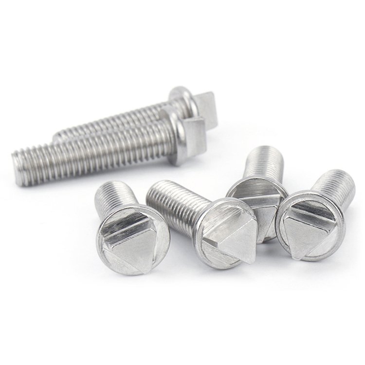 304 Stainless Steel Outside Triangle Flange Head Anti Theft Security Screws