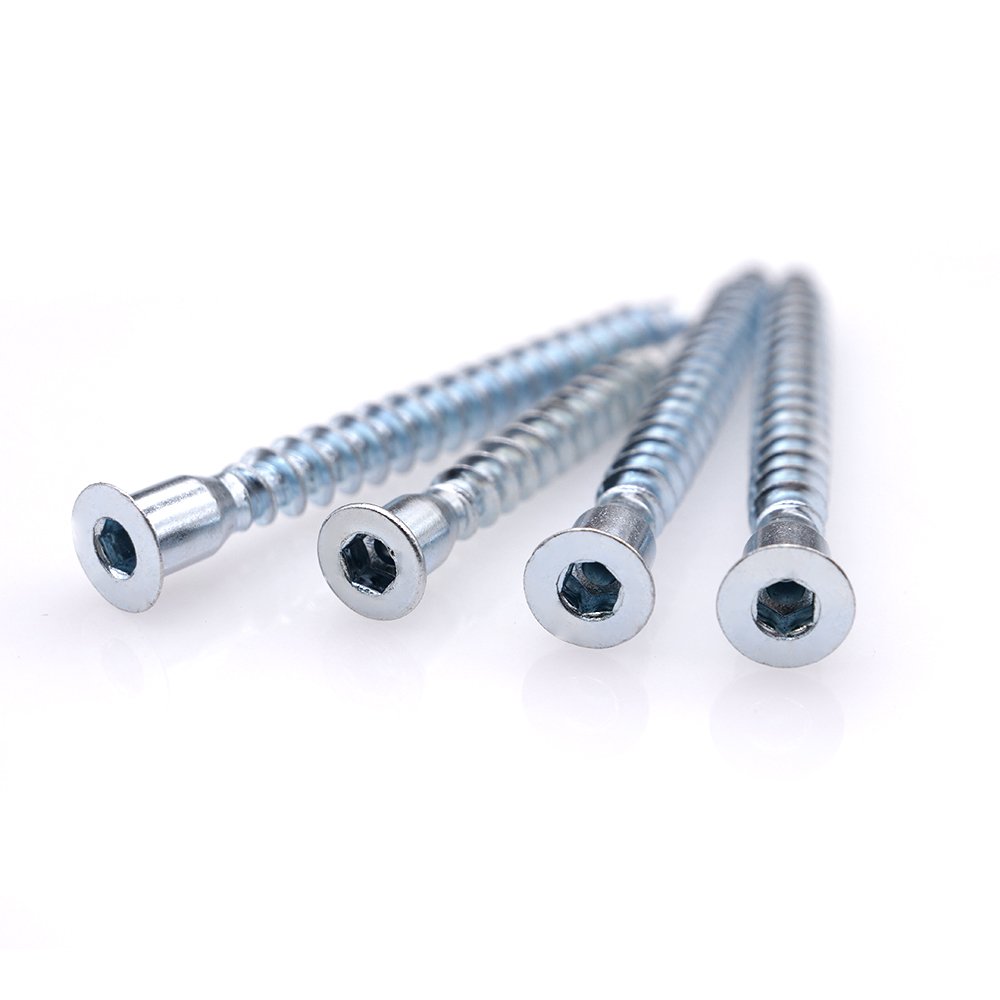 New Promotion Low Price Furniture Wood Hex Socket Head Confirmat Screw Wholesale From China