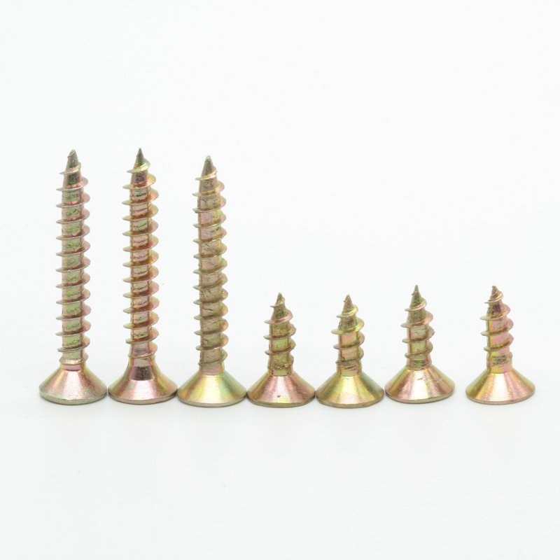 M3.5 Flat Head Countersunk Cross Screws Furniture Screws with Fiber M4 Thread Size