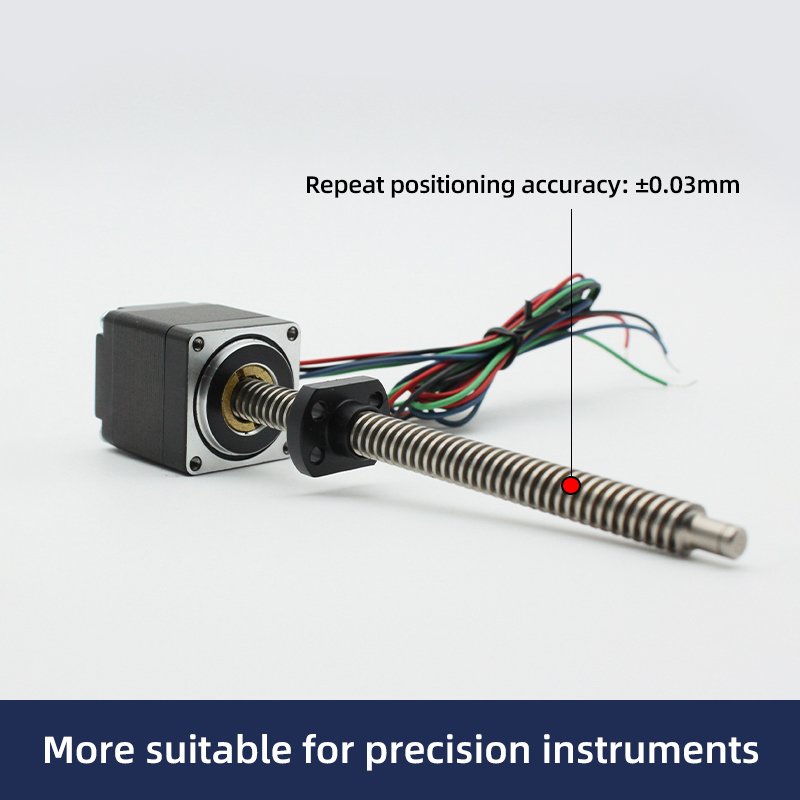 UMOT Low Price 28mm Nema11 Lead Screw Stepper Motor Leadscrew Hybrid Linear Non-Captive Linear Actuators Stepper Mid Drive Motor