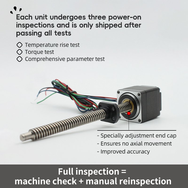 UMOT Low Price 28mm Nema11 Lead Screw Stepper Motor Leadscrew Hybrid Linear Non-Captive Linear Actuators Stepper Mid Drive Motor