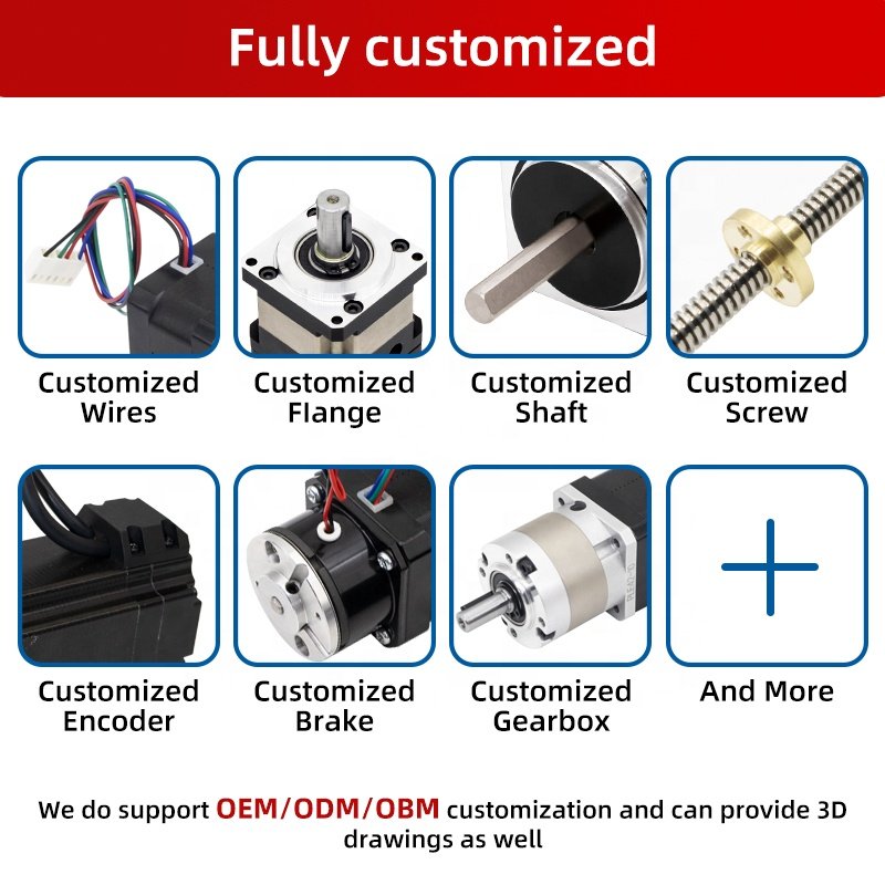 UMOT Low Price 28mm Nema11 Lead Screw Stepper Motor Leadscrew Hybrid Linear Non-Captive Linear Actuators Stepper Mid Drive Motor