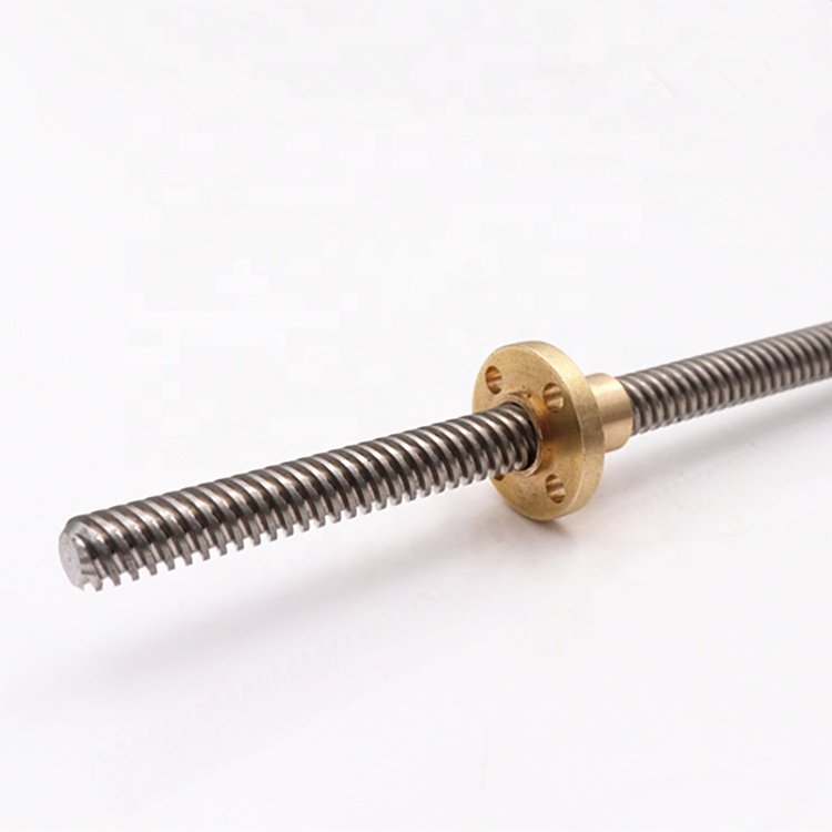 CNC 3D Printer T8 Lead Screw Nut Tr8x8 Stainless Steel Trapezoidal Lead Screw 8mm Rod