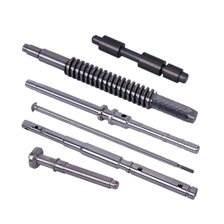 High Precision CNC Machined Stainless Steel Thread Screw Spline Shaft Dongguan Supplier