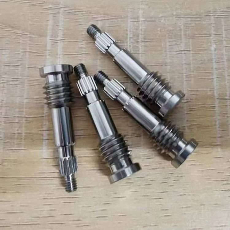 High Precision CNC Machined Stainless Steel Thread Screw Spline Shaft Dongguan Supplier