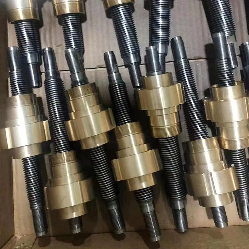 1 pcs customise MISUMI compatible left right thread leadscrew with stepper motor high finish Corrosion resistance