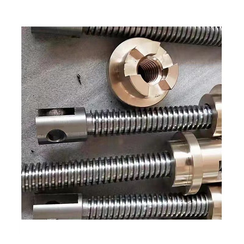 1 pcs customise MISUMI compatible left right thread leadscrew with stepper motor high finish Corrosion resistance