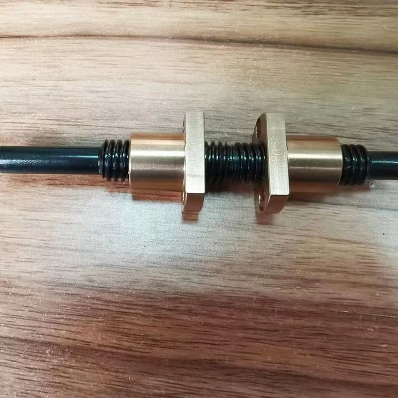 1 pcs customise MISUMI compatible left right thread leadscrew with stepper motor high finish Corrosion resistance