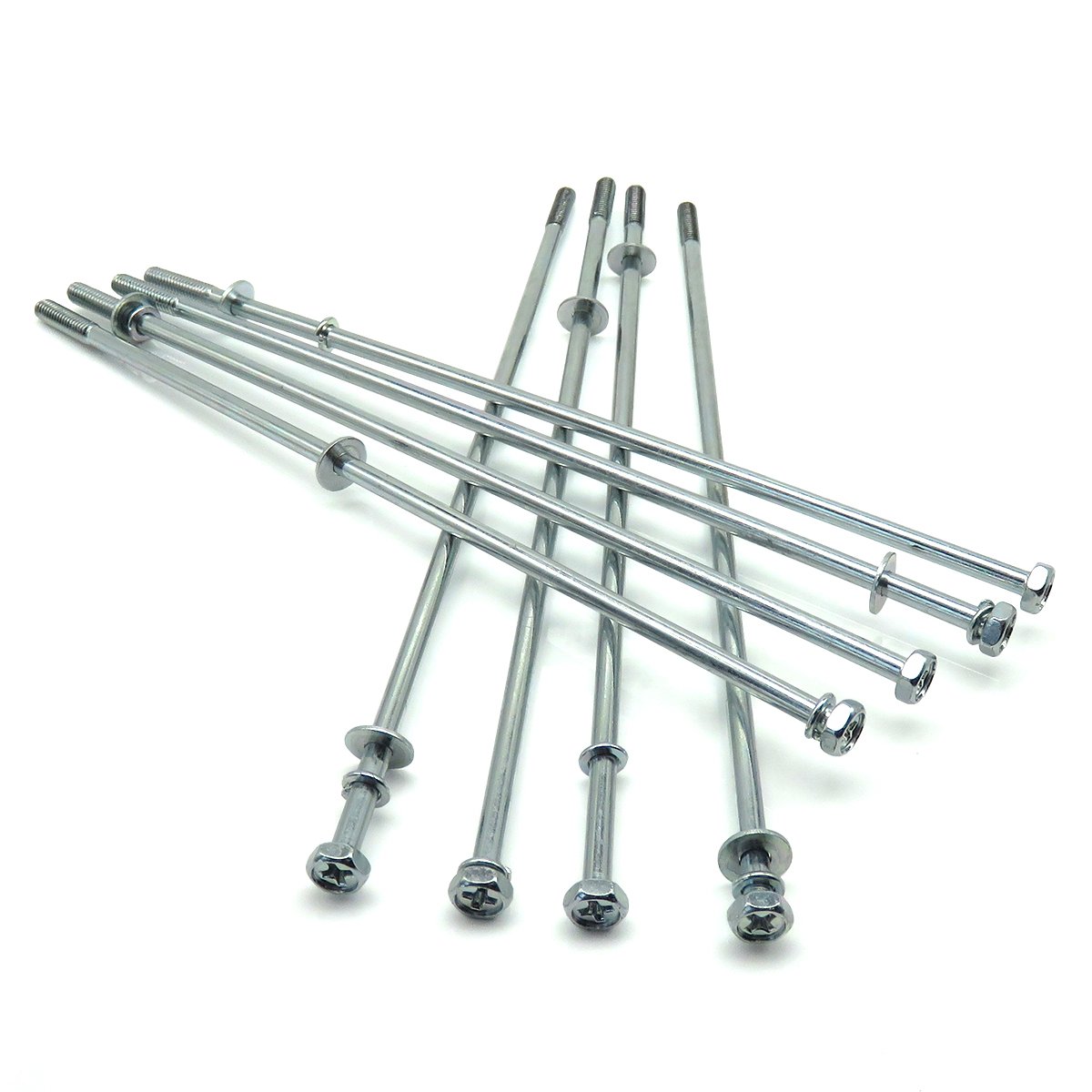 Customised M3 M4 M5 M6 Steel Hex Head Cross Recessed Stainless Steel Long Screws Round Head Carbon Steel Screw Long