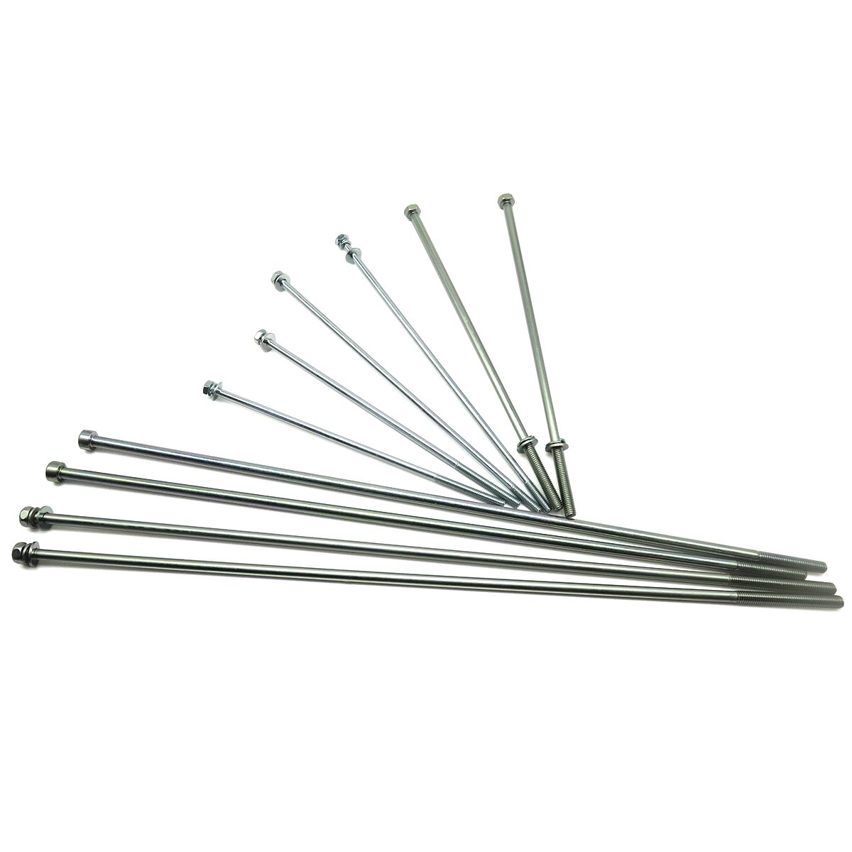 Customised M3 M4 M5 M6 Steel Hex Head Cross Recessed Stainless Steel Long Screws Round Head Carbon Steel Screw Long