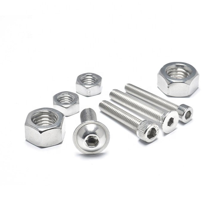 Wholesale SS304 316 Countersunk Flat Button Cheese Torque Head Hex Socket Machine Screw Self Tapping Screw