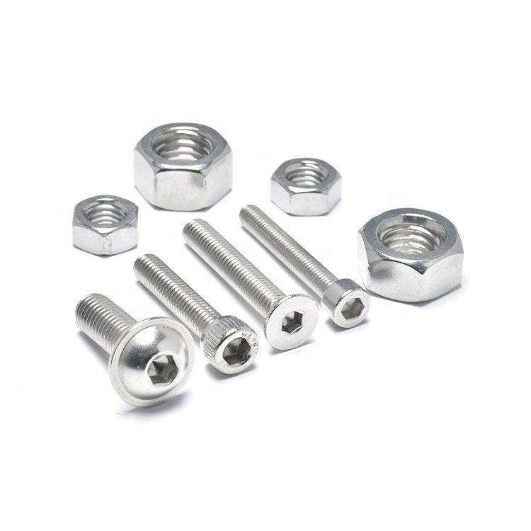 Wholesale SS304 316 Countersunk Flat Button Cheese Torque Head Hex Socket Machine Screw Self Tapping Screw