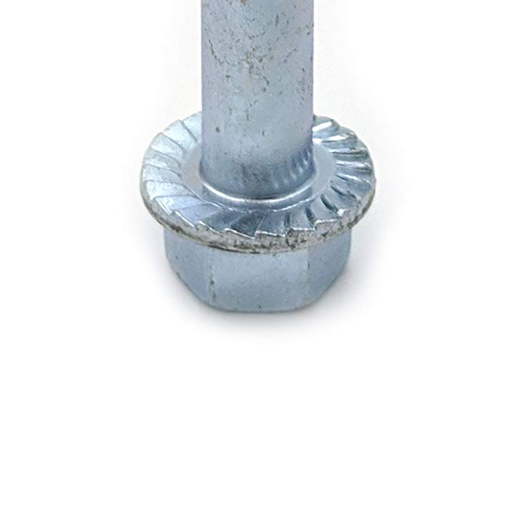 3/8" X 3" Zinc Plated Large Diameter Concrete Screw For Anchoring To Masonry, Brick Or Block