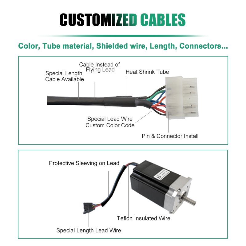 NEMA 6 11 17 34 with leadscrew 200w 4 axis NEMA 23 24 34 set stepper moters closed loop NEMA 14 17 34 42 gear motor stepper