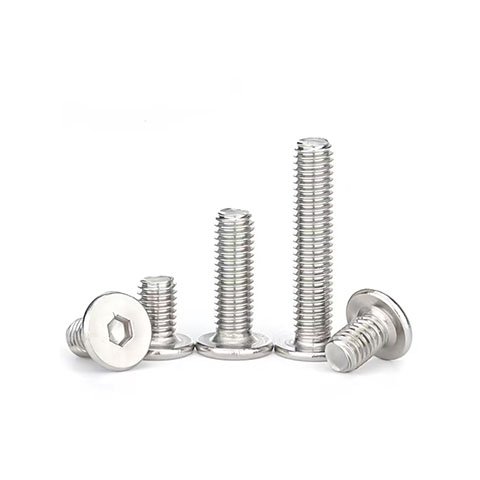 High quality stainless steel cylindrical head socket head cap screws Cylindrical head screws 304 stainless steel machine parts