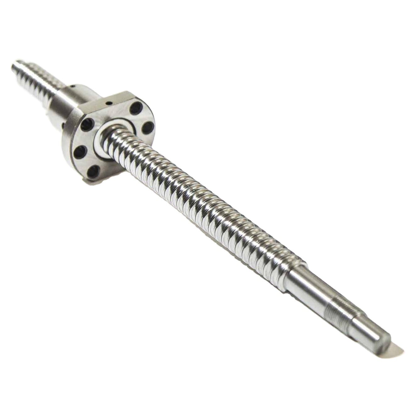 Cnc Machining Parts SFI2505 Ball Screw Rod Made Of Carbon Steel