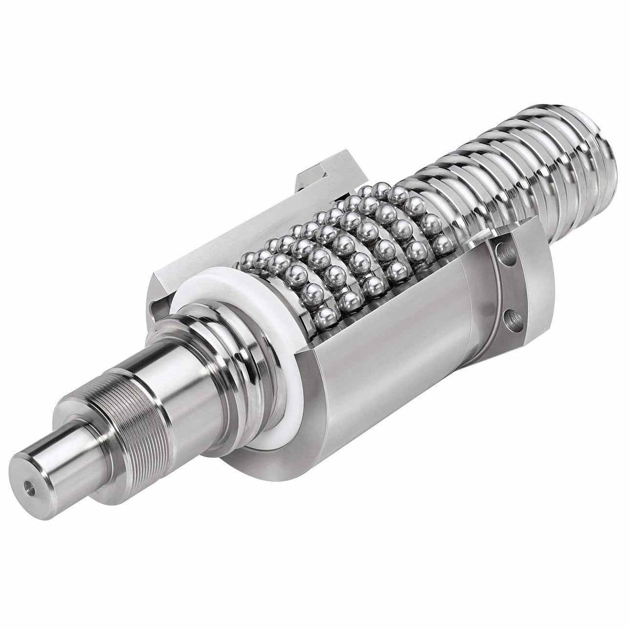 Cnc Machining Parts SFI2505 Ball Screw Rod Made Of Carbon Steel