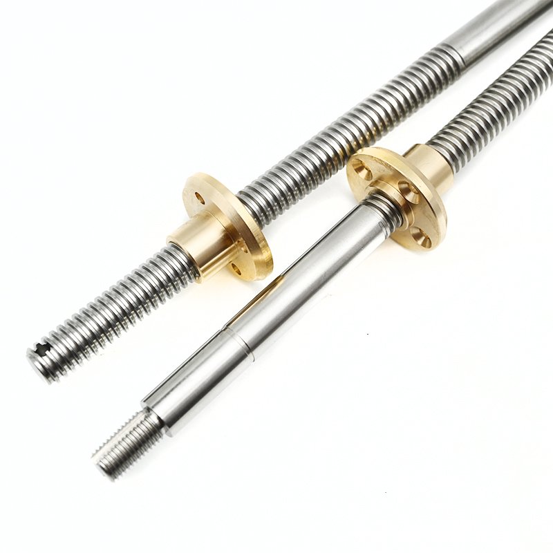 Customized Tr10x1 Tr10x2 Tr10x3 Tr10x4 Tr10x6 Tr10x8 Tr10x10 Tr10x12 Tr10x14 Tr10x16 Tr10x20 Trapezoidal lead screw