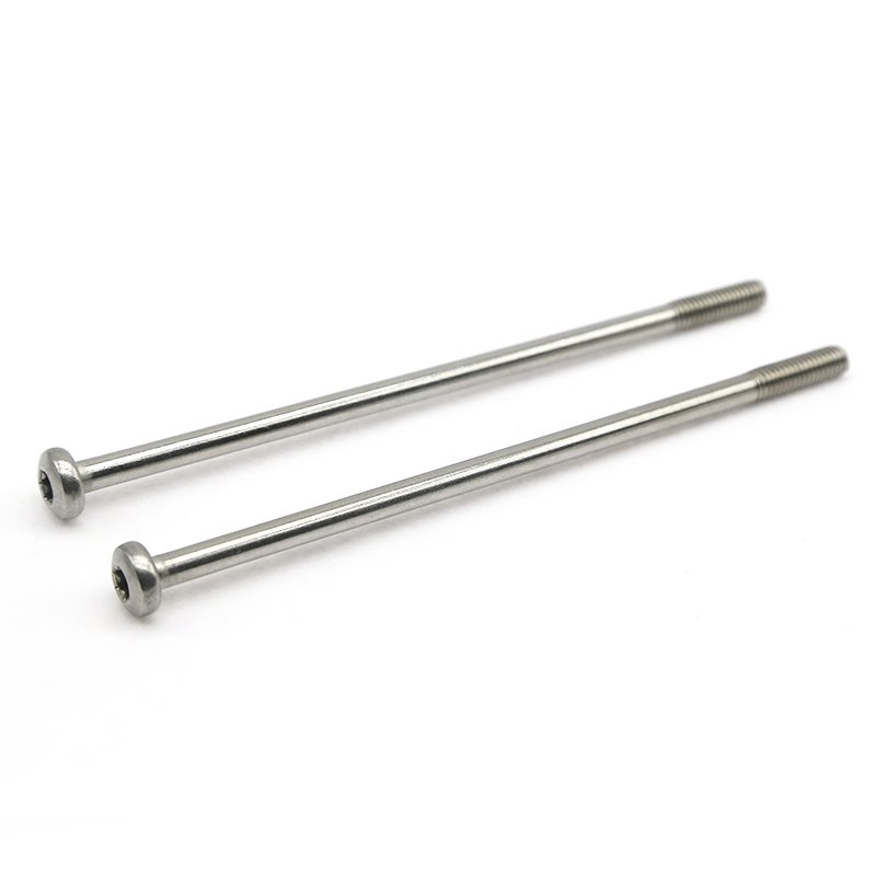 Long Bolts Customized M8 M6 M10 M5 M12 M4 1/4 Inch Stainless Steel Manufacturer Long Screws