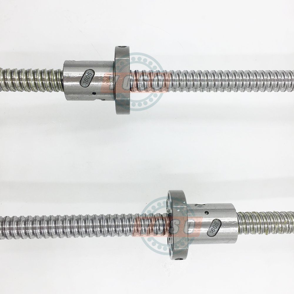 High Precision SFU1605 Nuts And Screws 800mm Ball Screw