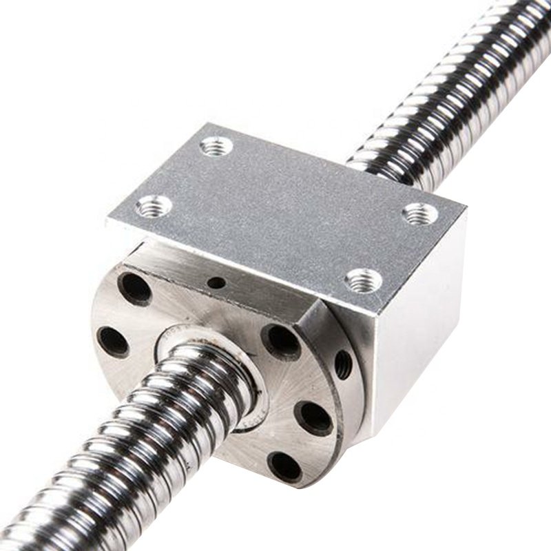 Wholesale Precision CNC Machinery SFU DFU 5mm, 6mm, 10mm, 20mm, 25mm, 32mm, 40mm Diameter 5mm Pitch Ball Screw