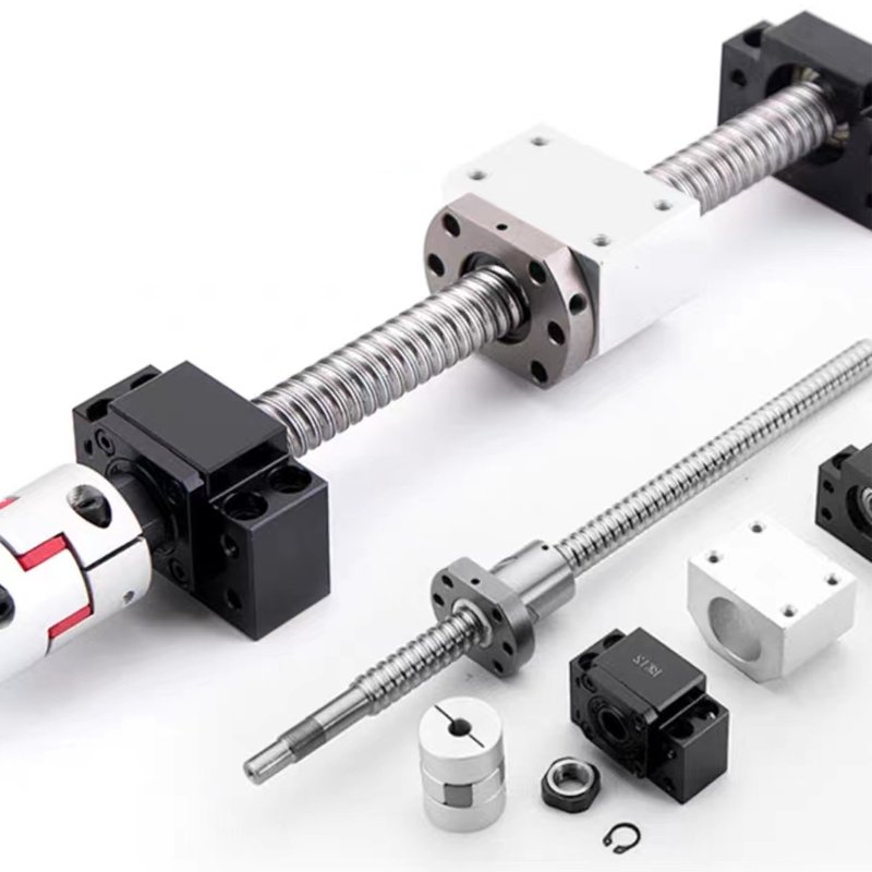 Ball Screw Set With Nut + Support Unit + Nut Housing + Coupler Ballscrew
