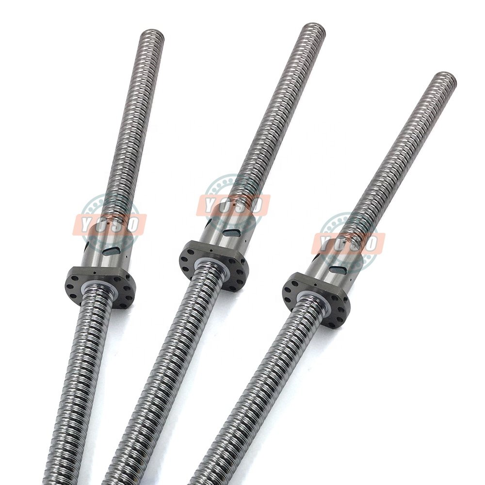 High quality OEM precision screw nut 12mm ball screw 1204 ballscrew sfu for CNC milling machine 300mm