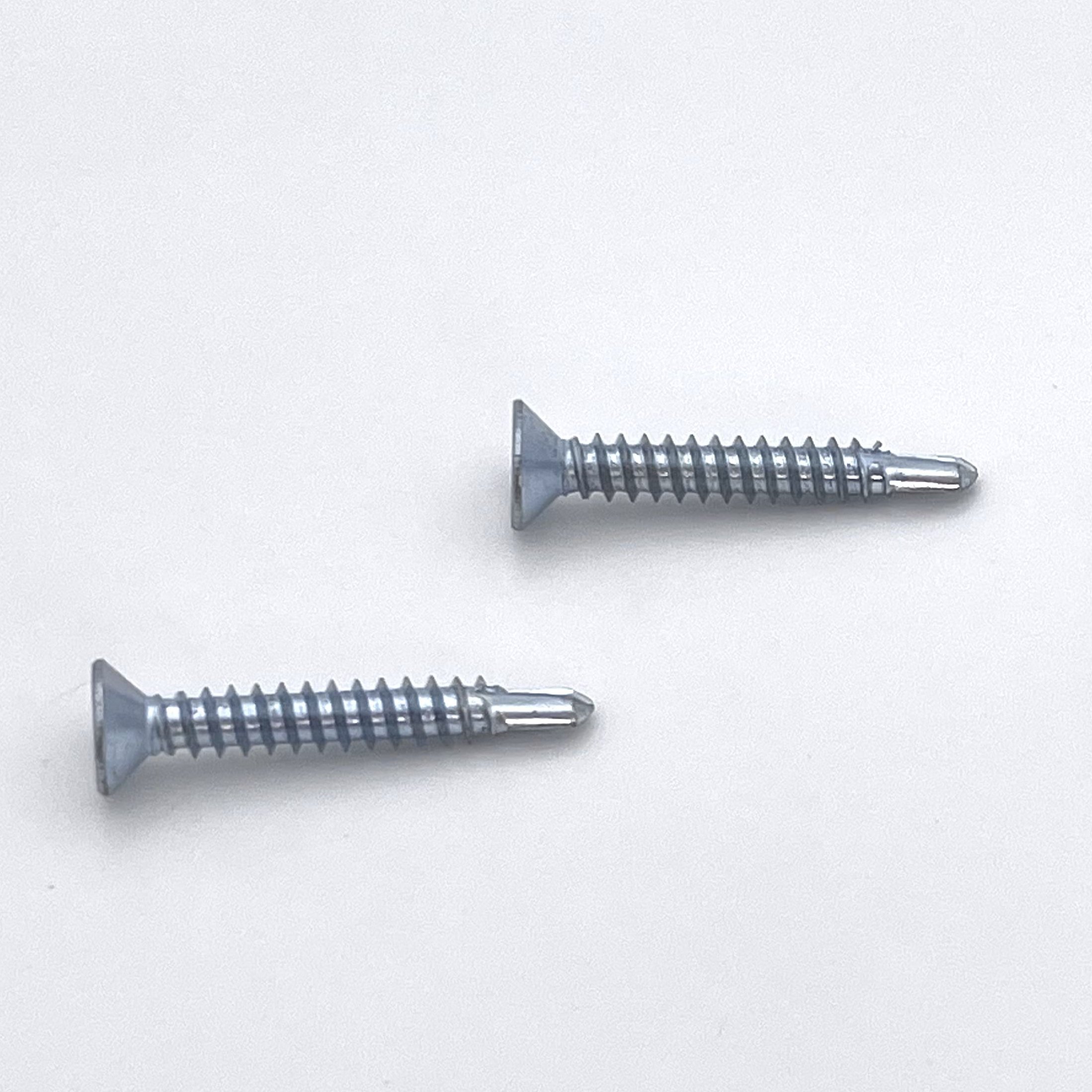 Din Standard Self-Drilling CSK Screws Countersunk Wood Screws Steel Titanium Stainless Steel-Zinc Plated Box Packing Metric