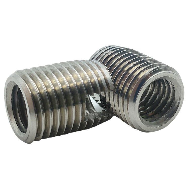 Factory Customization Thread Repair Slotted Self Tapping Threaded Inserts M4 M5 M6 M8 M10 M12 M14 M16 M18 M24