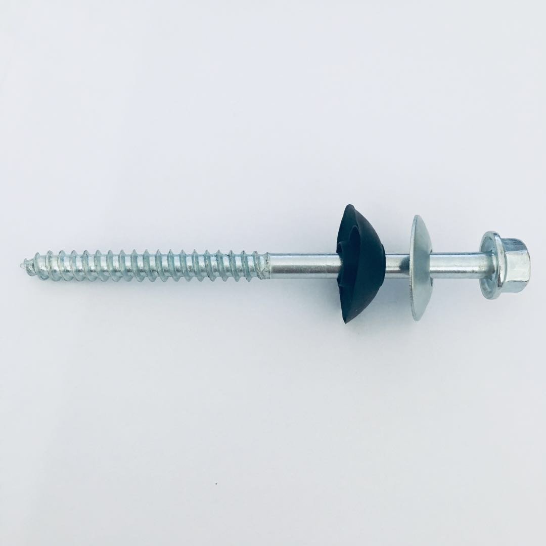 Galvanised Metal Hexagon Head Tek Wood Stainless Steel Hex Self Tapping With epdm Washers Roofing Screw