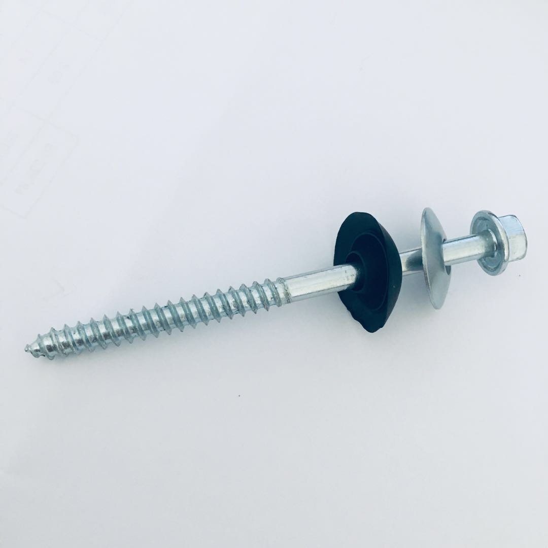 Galvanised Metal Hexagon Head Tek Wood Stainless Steel Hex Self Tapping With epdm Washers Roofing Screw