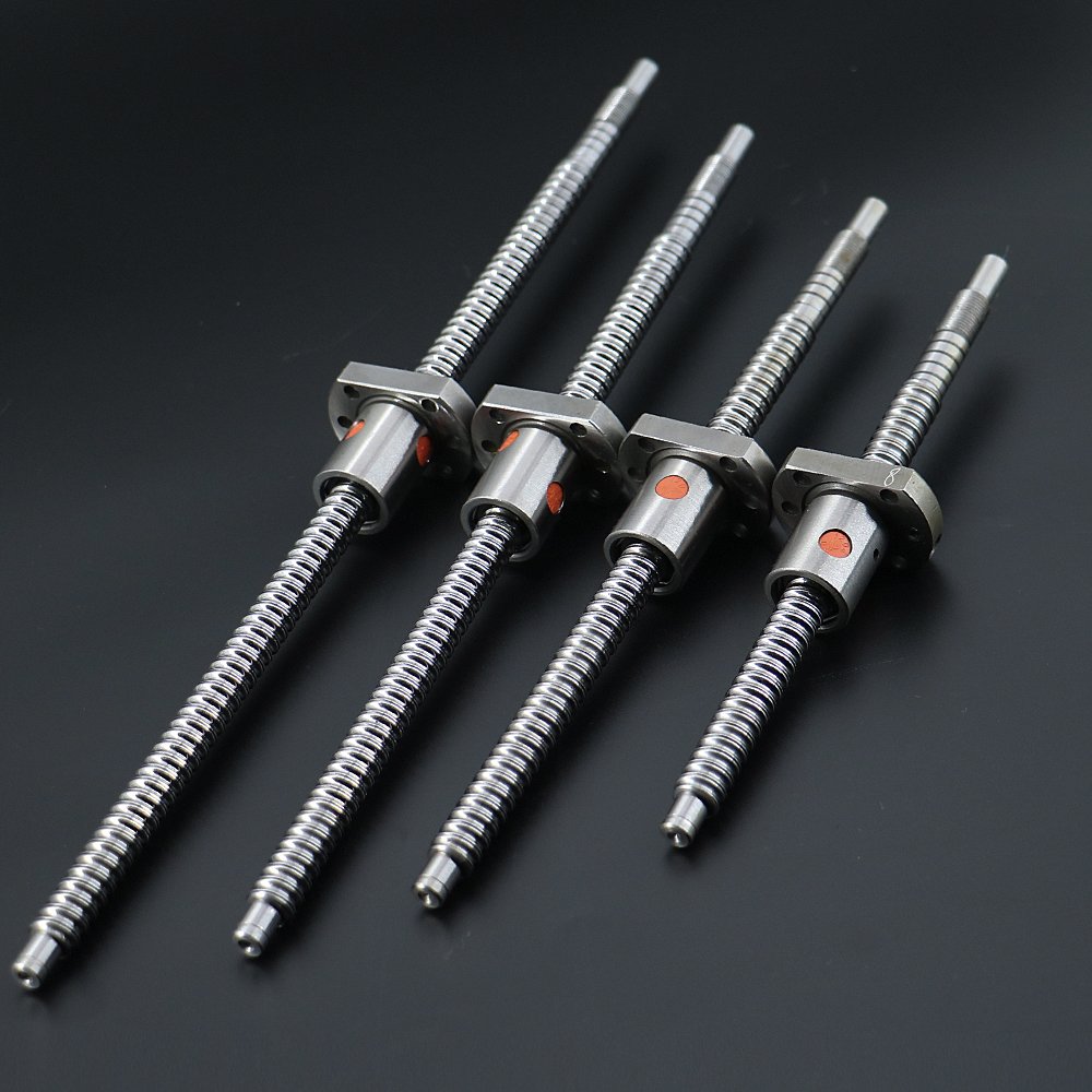 HLTNC 4mm lead screw telescopic Ball screws SFU1204 for automation equipment can be customized up to 3 meters in length cnc
